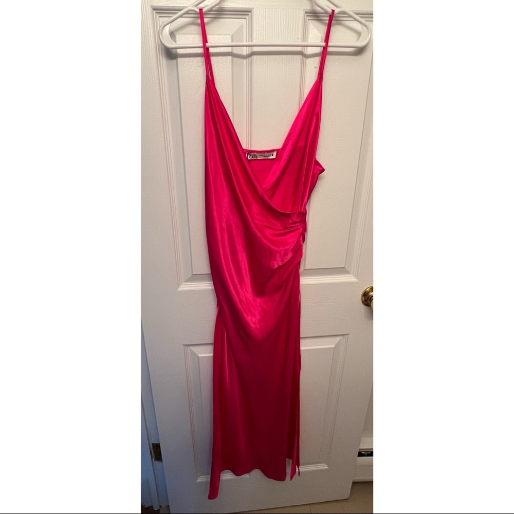 Satin Zara dress